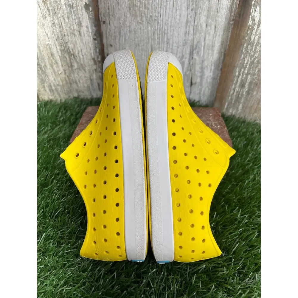 Native Jefferson Yellow Slip On Kid Youth Shoes J2